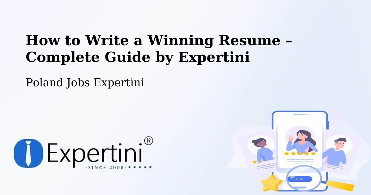 Resume Writing Guide for Job Seekers – Baligród - Baligród, Poland Jobs Expertini